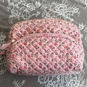 Vera Bradley Cotton Large Cosmetic Bag | Valentine’s Pattern